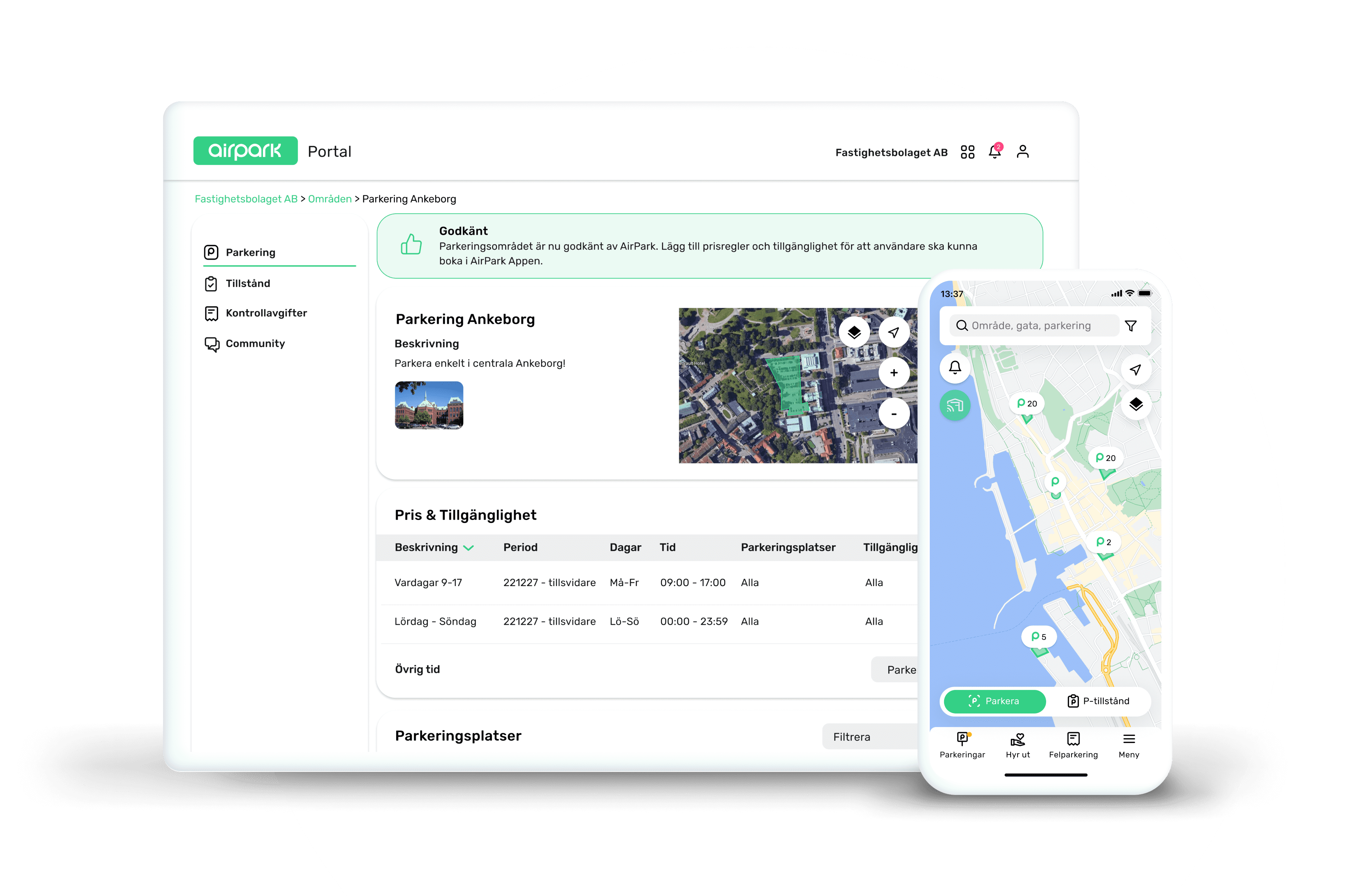 AirPark Join the new parking community
